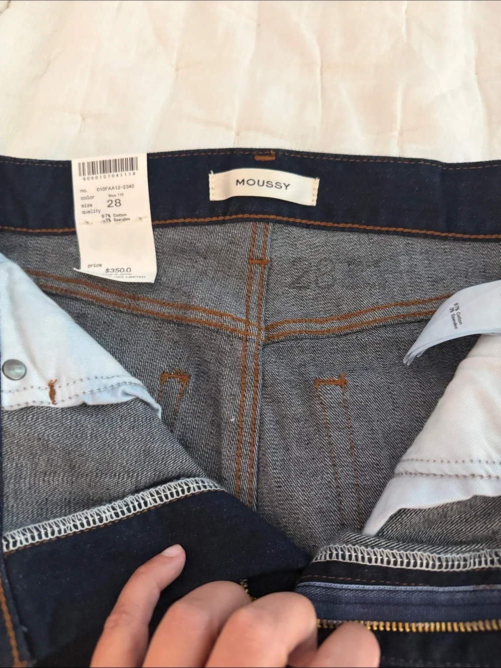 Moussy Dark Blue Rebirth Flare